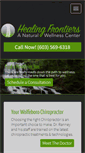 Mobile Screenshot of healingfrontiers.com